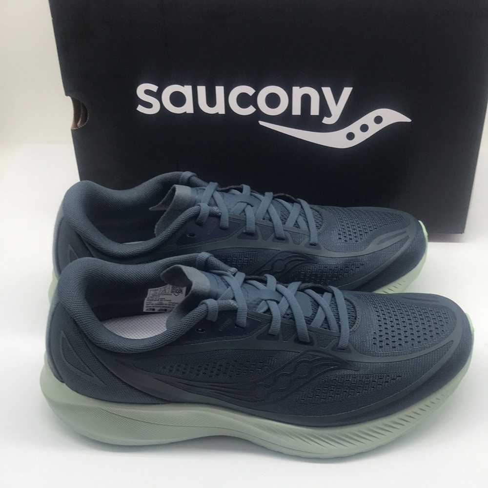 Saucony Women's Mirage Flow Low-top Running Shoes Size 11 Dusk/Mist Marine